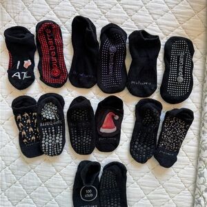 Pure barre sticky socks and tank top